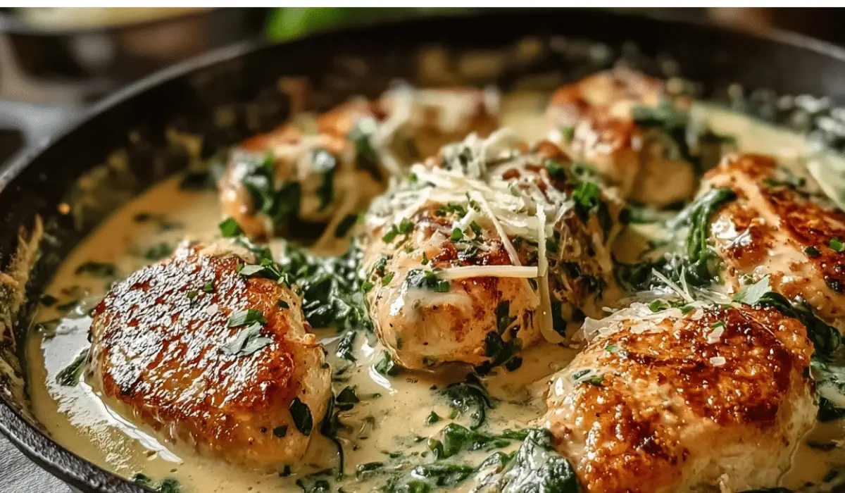 The Secret to Creamy Chicken Florentine: Indulgent Sauce & Spinach